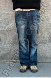 Leg Man Casual Jeans Average Street photo references